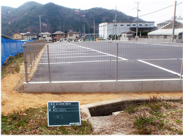 N会社　駐車場造成②